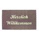 Shoe Max YH 101448 Herzlich Willkommen Fussmatt, 44 x 74 cm, 2,1 kg