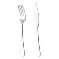 Esmeyer Fisch-Besteck-Set Sylvia 12-teilig, Edelstahl, Silber, 18 x 24.7 x 2.6 cm