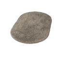 Kleine Wolke 5405271503 Badteppich Relax, 60 x 100 cm oval, taupe