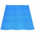 Miltex 13012 Bodenmatte Yoga Soft Step, 60 x 90 cm, blau