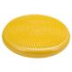 CanDo Balancekissen mit Noppenseite, Sitzkissen, aufpumpbar, Balance Disc, 35 cm Durchmesser, gelb