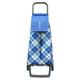 Rolser Einkaufsroller JOY/JET CAPRI / JET017 / blau / 35 x 30 x 97,5 cm / 40 Liter / 40 kg Tragkraft