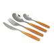 Pradel Excellence 2090O Besteck-Set Excellence 24-teilig, oranger Griff