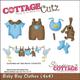 Cottage Cutz 4-Zoll Baby Boy Kleidung Sterben mit Schaumstoff