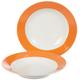 Kahla 57E149A72556C Suppenteller-Set 2-teilig Pronto, orange