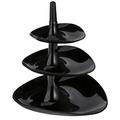 koziol Etagere Betty, Kunststoff, solid schwarz, 24,1 x 24,4 x 27,1 cm