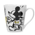 Disney Becher mit Mickey Mouse Motiv, porzellan, Mickey mit Blumen