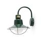 Projektor Barcelona Newport 71152-applique 60 W Metall Lampenschirm aus Glas opal grün