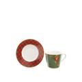 Creatable 16603 British Style 6-er Kaffeetasse 20 cl und Untere 14 cm