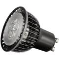 Transmedia Power LED Spot 230V/5W, 250 lm, GU10, 38°, CRI/RA: 95, nicht dimmbar, 3 LED, ø 50 x 55 mm, warmweiß, (2700K) LP13-5WQL