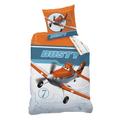 CTI 041292 Bettwäsche Disney Planes Dusty, Baumwolle Linon, 135 x 200 und 80 x 80 cm