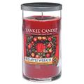 Yankee Candle „Red Apple Wreath“ Stumpenkerze, rot, mittel