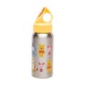 Zak Designs WPAI-K880 Disney Trinkflasche Winnie, integrierter Strohhalm, 480 ml