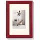 walther design HO070R Home Holzrahmen, 50 x 70 cm, bordeaux