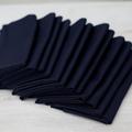 LinenMe, Servietten aus indigoblauem Baumwolle, 12-teiliges Set, 45 x 45 cm 0439101