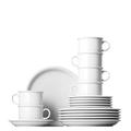 Thomas 11400-800001-18735 Trend Kaffee-Set 18-teilig (Tasse), weiß