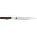 Miyabi 234078-241-0 Sujihiki Kochmesser, Stahl, 240 mm, silber / braun, 42,5 x 7,5 x 3 cm