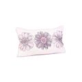 MALINI Kissen Zinnia Bestickt Kissen, Pink