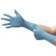 Ansell TouchNTuff 92-665 Nitril Einweghandschuhe Puderfrei, Professionelle Schutzhandschuhe für Chemie und Mechanik, Lebensmittel Einmalhandschuhe, Latexfrei, Blau, Größe L (100 Handschuhe)