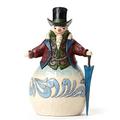 ENESCO 4047678 Figur Schneemann Viktorianischen Stil, 19,5 cm