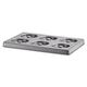 KitchenAid KBNSS06DG Backform, Stahl, 18,2 x 27,3 x 4 cm, silber (2er Pack)