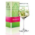 RITZENHOFF Hugo R. Hugo-Glas, Aperitif-Glas von Sandra Brandhofer, aus Kristallglas, 600 ml, mit edlen Platinanteilen