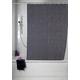 WENKO 21639100 Duschvorhang Deluxe Grau - mit glänzenden Applikationen, waschbar, 100 % Polyester, Dunkelgrau