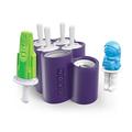 ZOKU ZK124 Space Pops Eisformen, 6er-Set, Eisstiel, Eismaker, Stieleisform