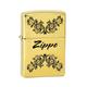 Zippo 2.004.601 Feuerzeug Golden Floral - Spring 2015, Brass high Polished Regular