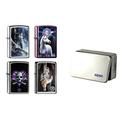 Zippo 15084 Feuerzeug 4er Set in der Blechdose, Premium, Special Edition, 2015 Anne Stokes Collection, Artikel-Nummer 2.004.000.6