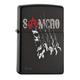 Zippo 60.000.696 Feuerzeug Sons of Anarchy, Spring 2015, schwarz matt