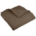 Lovely Casa hc24820001 Alicia HC 100 % Baumwolle 200 x 200 cm, Baumwolle, Taupe, 200 x 200 cm