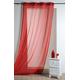 Lovely Casa r61290004vl Lisa Vorhang Baumwolle rot 135 x 260 cm