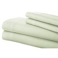 Pacific Coast Textilien T200 Baumwolle massiv Bettlaken-Set, Soft Jade, Queen, 4-TLG.