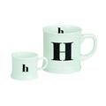 Post Script 85864890139.98 cm, mit Buchstabe H, Espresso-Tasse