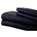 Pacific Coast Textilien T200 Baumwolle Solid Tabelle Set, Indigo, King, 4-teilig