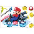 RoomMates RMK3001GM RM - Mario Kart 8 Wandtattoo, PVC, Bunt, 49 x 13 x 2.5 cm