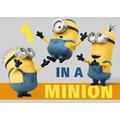 Associated Weavers 0309070 Minions Spielteppich 4, 95 x 133 cm, Nylon gelb