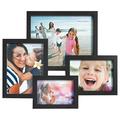 Rimini Black Multi Aperture Photo Frame for 4 Photos