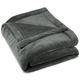 CelinaTex Montreal Kuscheldecke, Mikrofaser Decke Coral Fleece, XXL Wohndecke grau, 220 x 240 cm 5000087