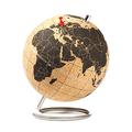 SUCK UK Mini Cork Globe / Kleiner Kork Globus – halten Sie ihre Reisen, Abenteuer und Erinnerungen fest