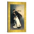 Gerahmtes Bild von John Singer Sargent The Spanish Dancer, study for 'El Jaleo', 1882", Kunstdruck im hochwertigen handgefertigten Bilder-Rahmen, 30x40 cm, Gold raya