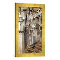 Gerahmtes Bild von Kasimir Sewerinowitsch Malewitsch Leben im Grand Hotel, Kunstdruck im hochwertigen handgefertigten Bilder-Rahmen, 40x60 cm, Gold raya
