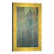 Gerahmtes Bild von Claude Monet La cathedrale de Rouen, le portail, brouillard matinal, Kunstdruck im hochwertigen handgefertigten Bilder-Rahmen, 30x40 cm, Gold raya