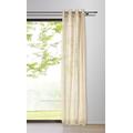 mydeco 66058 Schal mit Öse Soft, Circa 135 x 245 cm, Sand/transparent