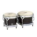 LP Latin Percussion Matador Wood Bongo Black Chrome Hardware M201-BKWC