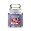 YANKEE CANDLE Classic-Verbena Duftkerze, Glas, Altrosa, 9.50x9.50x13.80 cm