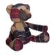 Premier Heritage Bear Large Door Stop, Polyester Fibre Filling, Polyester, Acrylic, Red