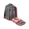 Cilio Erwachsene Picknick-Rucksack Garda, grau/rot, L, 158519