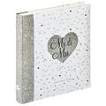 Walther design UH-156 Hochzeitsalbum Our Love Story, weiß, 28 x 30,5 cm